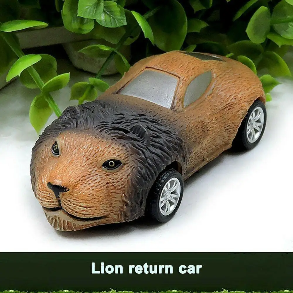 

Simulation Animal Pull Back Car Mini Cartoon Car Boy Animal Toy Car Mini Racing Children Car Toy Children Gift Toy