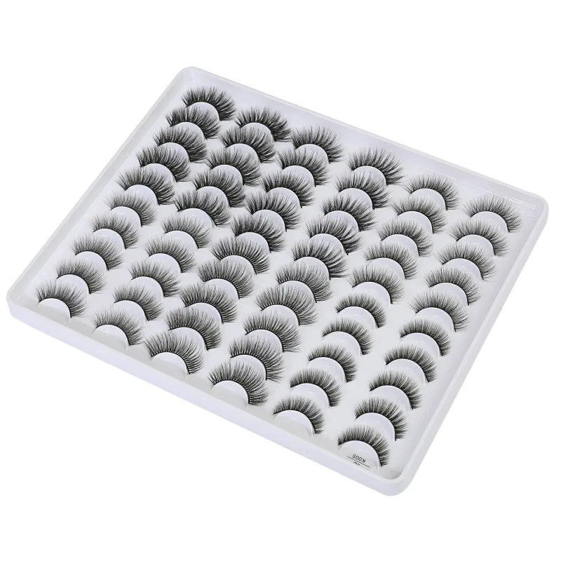 

30 пар 3D норковые ресницы накладные ресницы пушистые толстые перекрестные драматические ресницы многоразовые ресницы для наращивания ресн...