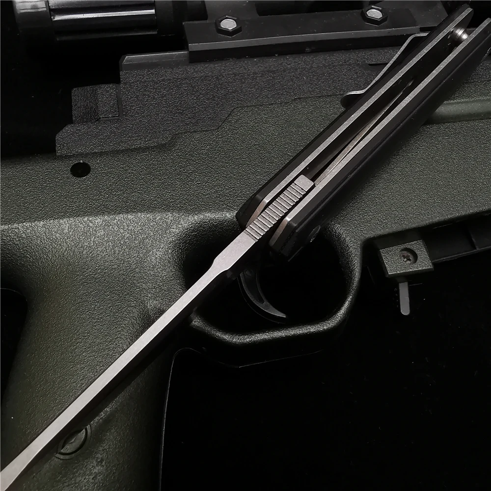 175 мм острый карманный нож высокое качество D2 тактический охотничий черный