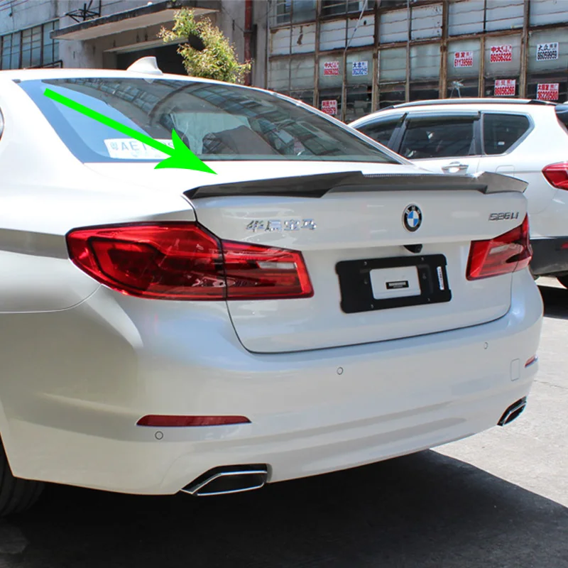 G30 530i 540i модифицированный M4 Стиль производительности карбоновое волокно задний