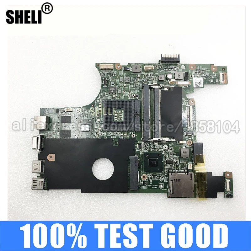 SHELI 14 N4050 Main Board 7NMC8 HM67 W/ HD 6470M 1GB DDR3 for DELL 07NMC8 Laptop Motherboard Inspiron Intel Integrated