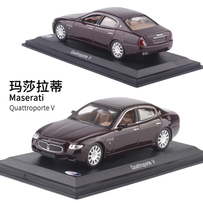 Масштаб 1:43 Классическая модель гоночного автомобиля Maseratis из металлического