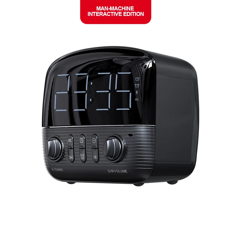 SOAIY умная колонка с голосовым управлением беспроводной Bluetooth аудио портативный