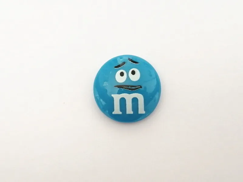 Мини M beans Смола каваи милые конфеты кабошон с плоской задней поверхностью DIY Скрапбукинг Украшение M bean Flatback Ремесло детские игрушки - Цвет: Сливовый