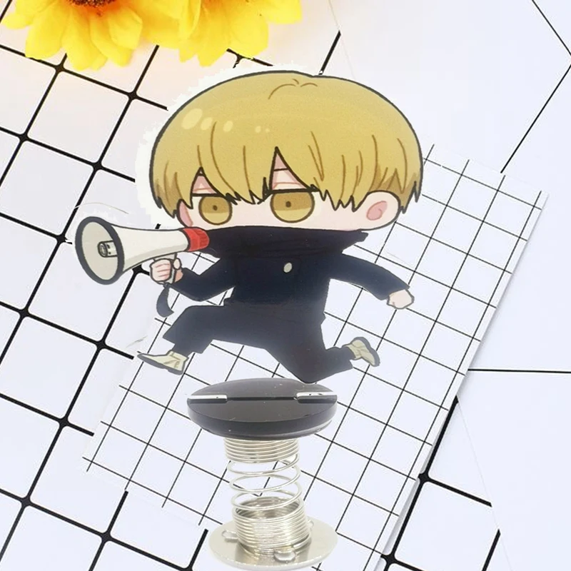 

Jujutsu Kaisen Peripheral Standing Decoration Acrylic Laser Spring Model Doll