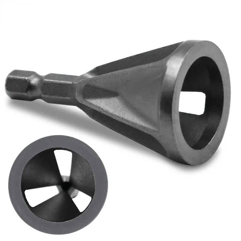 Deburring External Chamfer Tool High Strength Hardness Drill Bit Remove Burr Stainless Black Steel tools