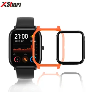 Защитный чехол для Xiaomi Amazfit GTS, стекло, бампер, защита экрана