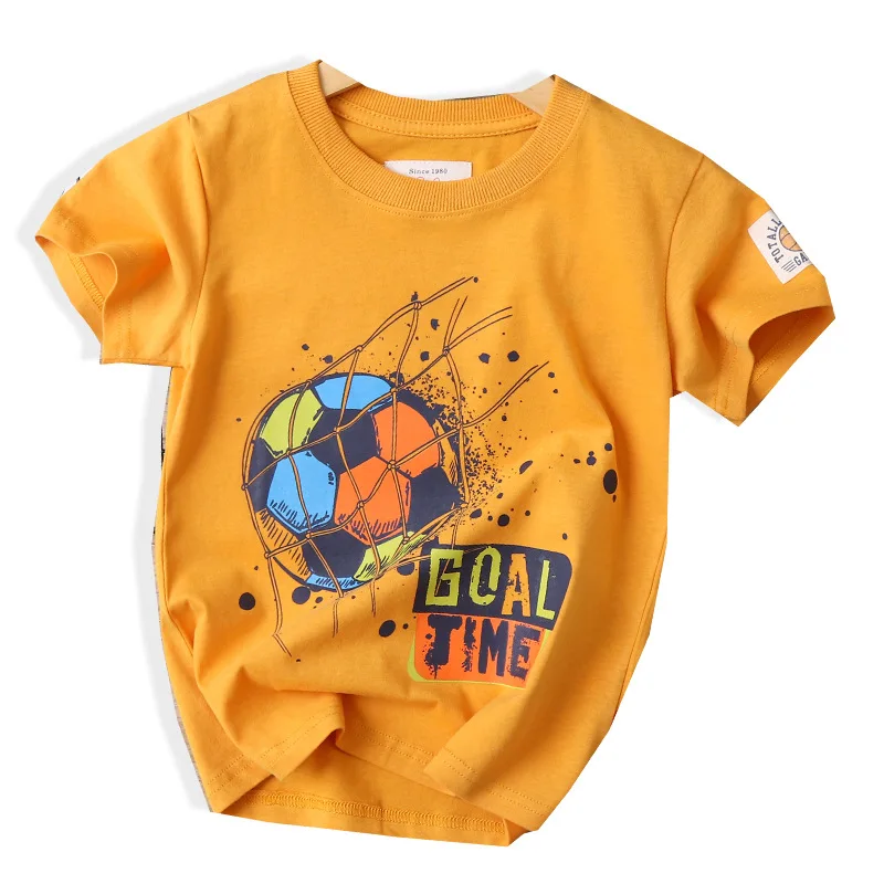 

Big Boys Fashion Teenager T Shirt Children T-shirt 2021 Summer Baby Boys Girls T-shirt Children Clothes Kids Short Sleeve Tops