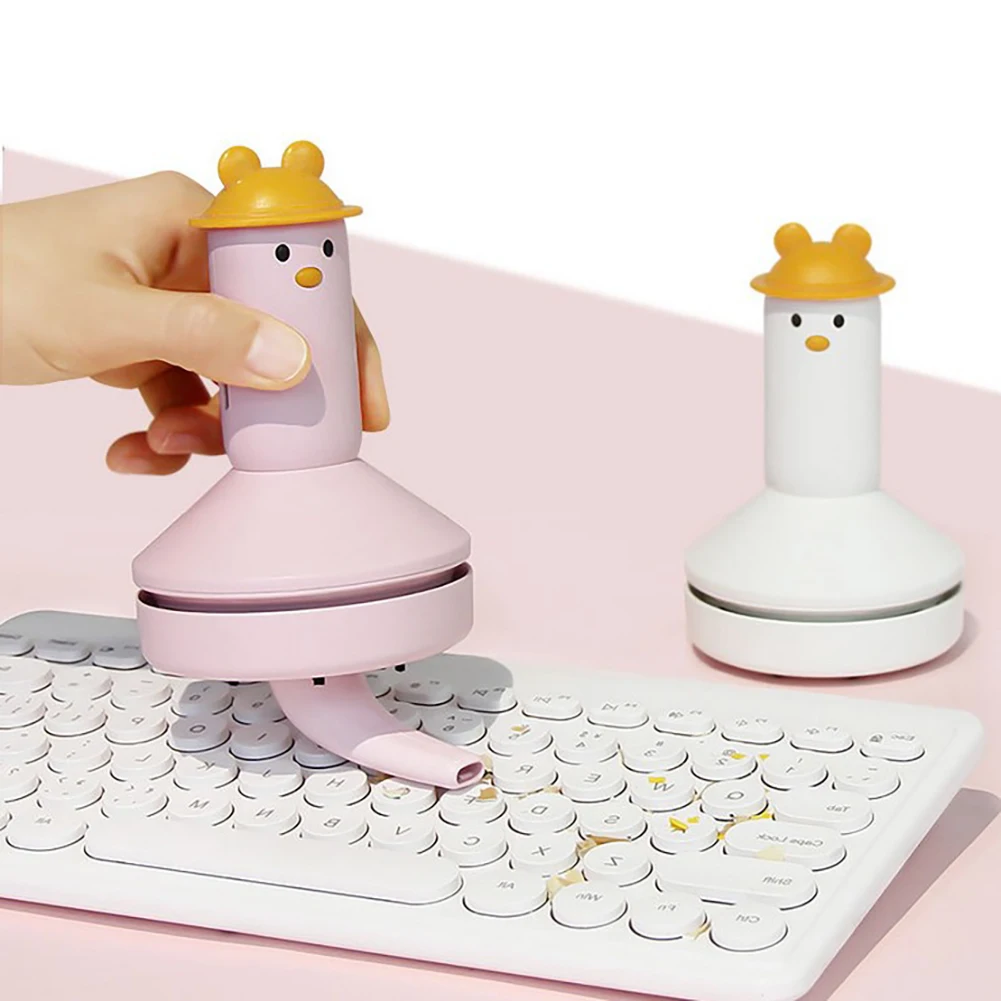 

Desk Vacuum Cleaner USB Car Dust Cleaner Portable Desktop Vacuum Cleaner Wireless Car Sucker Desk Table Dust Vacuum for Keyboard