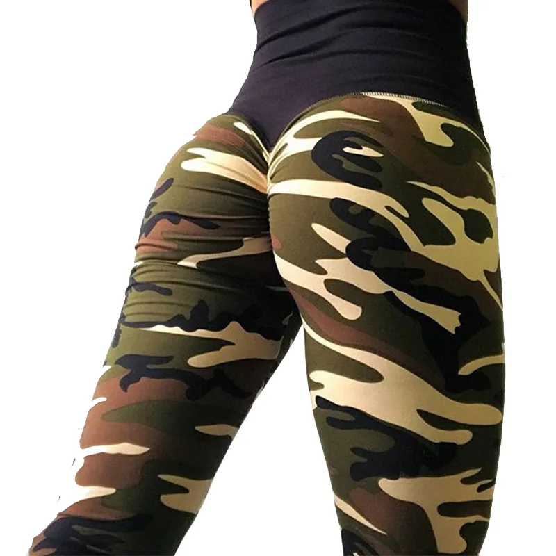 

Ogilvy Mather 2020 New Fashion Camouflage Slim Leggings Sports Fitness High Waist Women Workout Gym Leggings Fitness Hip Pants