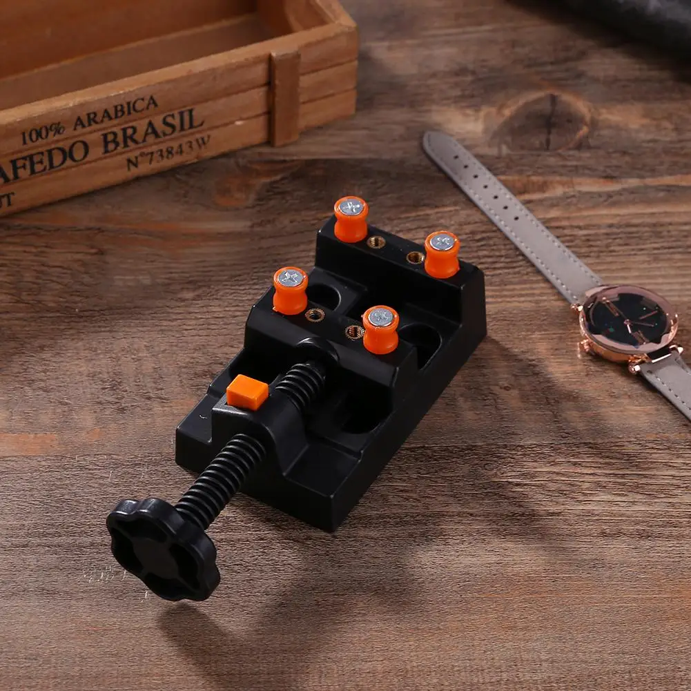 

Adjustable Watch Tools Table Bench Watch Repair Tool Kit Aluminium Alloy Clock Nutcracker Watch Hands