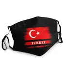 Винтаж Турция маска с флагом Анти-пыль многоразовые турецкий Стамбул маска для лица Защитная крышка унисекс респиратор для взрослых Рот-муфельная печь