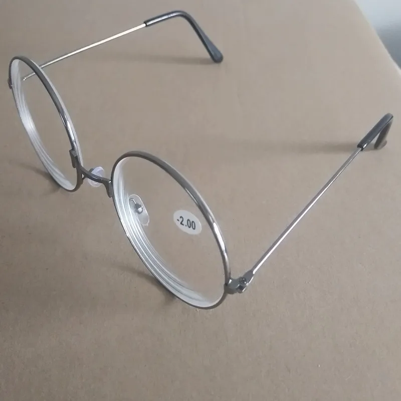 

Женские очки для близорукости с цветочным рисунком, металлические круглые очки для близорукости для женщин, очки для близорукости с диоптр...