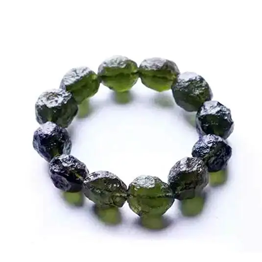 Мода A ++++ 100% натуральный молдавит 1 шт. зеленый Аэролит чешский хрустальный камень