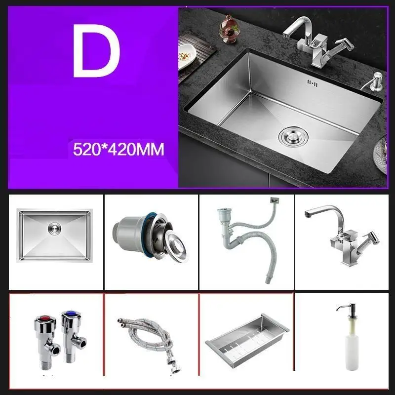 Кухонная раковина Keuken Gootsteen Integral Zlewozmywak Ze Stali Nierdzewnej Inox Afwasbak Pia Cozinha Lavabo Fregadero De Cocina