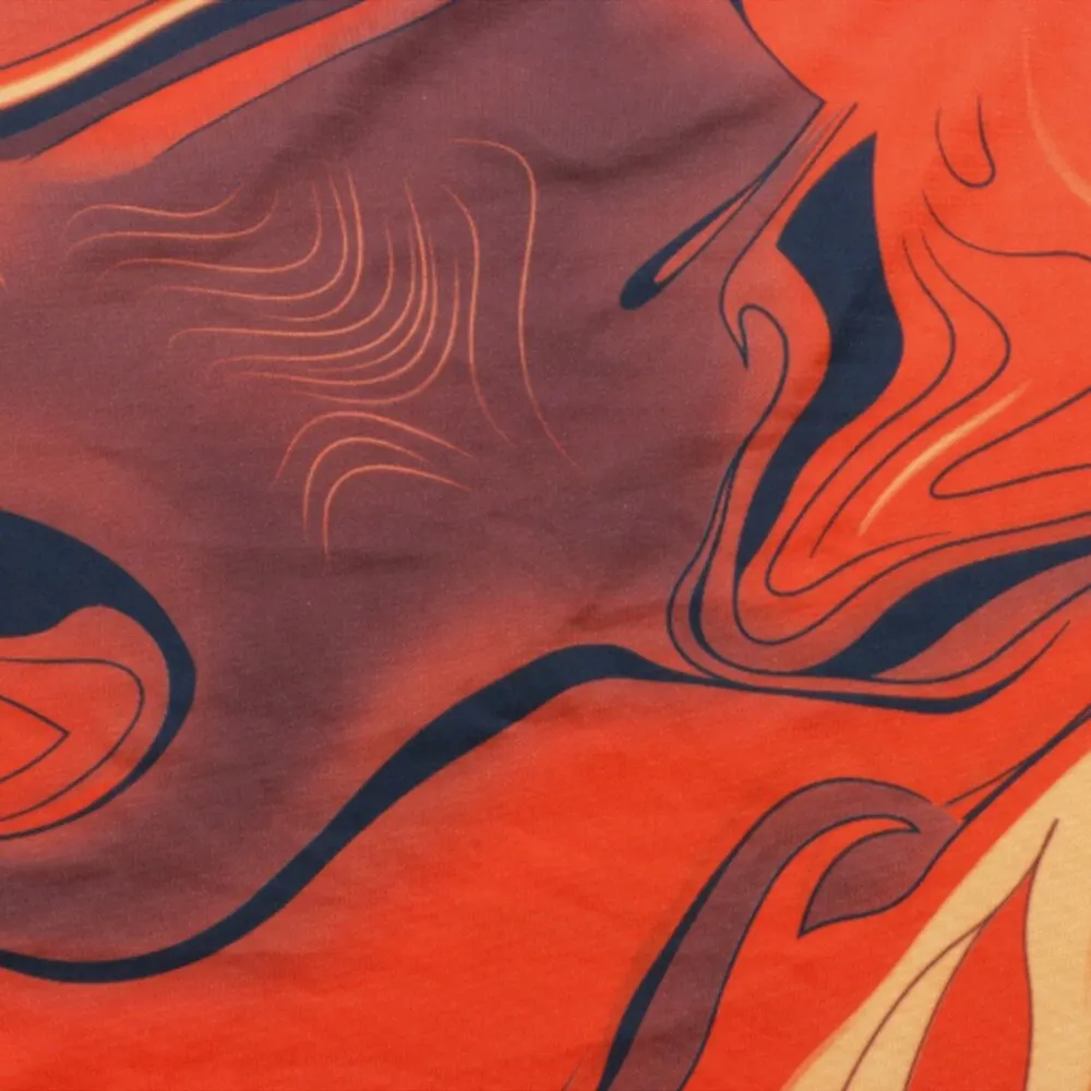 

2021 Tie Dye Print Long Sleeve Crop Top Women Y2K Casual Summer Spring Aesthetic Harajuku Cut Out Orange Sexy T Shirts 90S