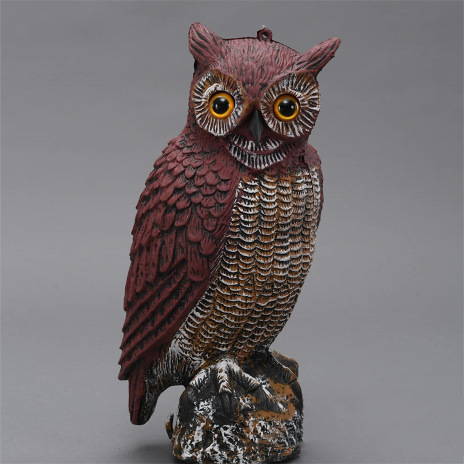 

Fake Owl Decoy Bird Deterrent Repeller Statue Lawn Ornament Pest Control