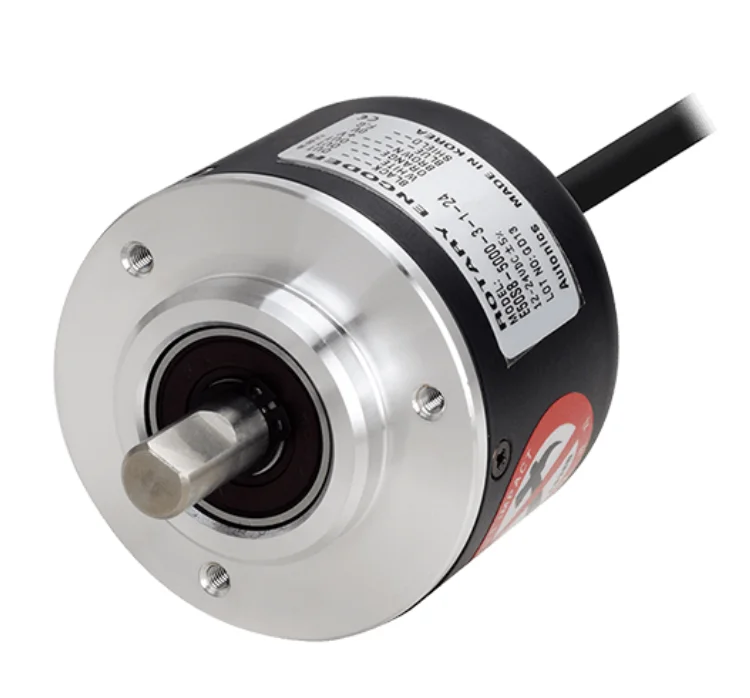 

Autonics E50S8-1000-3-T-24 Shaft Type 50mm Incremental Rotary Encoder in stock