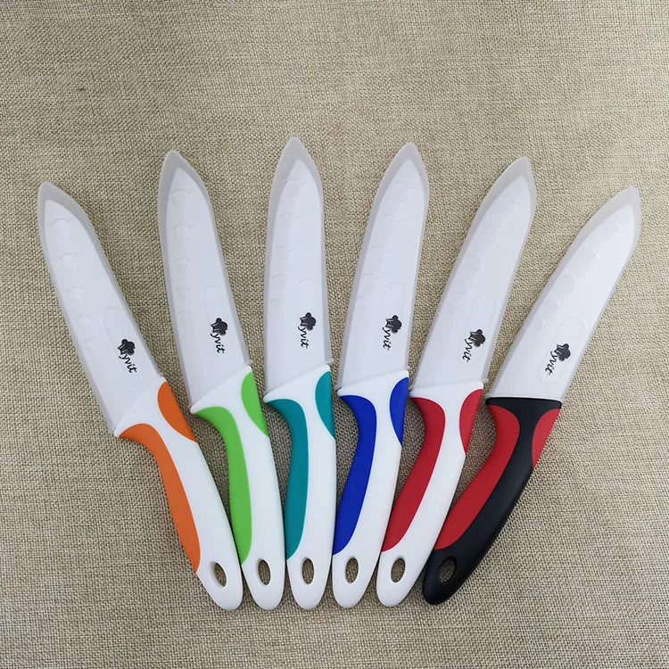 

Ceramic knife kitchen 3 4 5 6 inch chef knife with knife holder peeler white zirconia blade fruit and vegetable cooking tool set