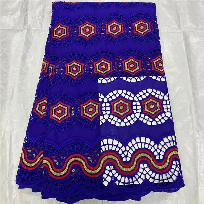 

African Dry Cotton Lace Fabric 2021 High Quality Embroidery Swiss Voile Lace With Stone Swiss Voile Lace For Dress ! TL40831