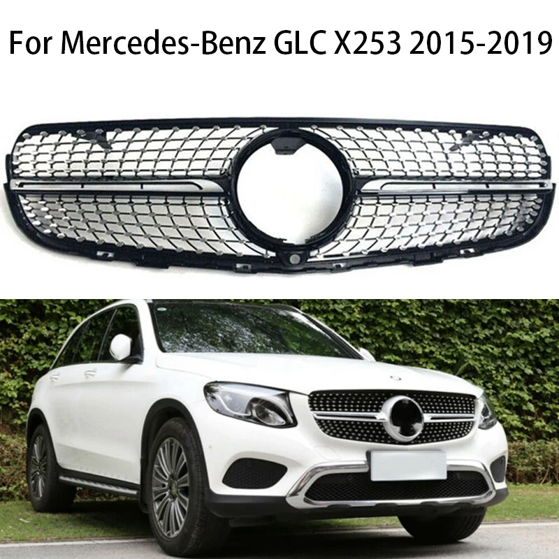 

Передняя решетка радиатора для Mercedes GLC X253 C253 2015-2019