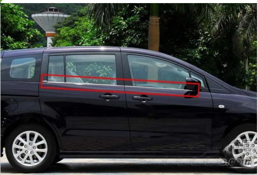 

Chrome Under Window Trim Kit For mazda5 2008-2013 mazda 5 2009 2010 2011 2012