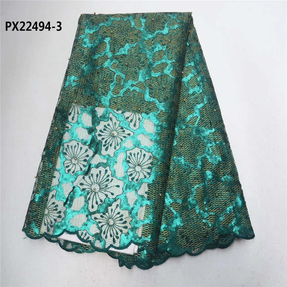 Королевский синий хорошая цена Высококачественная Тюлевая кружевная органза