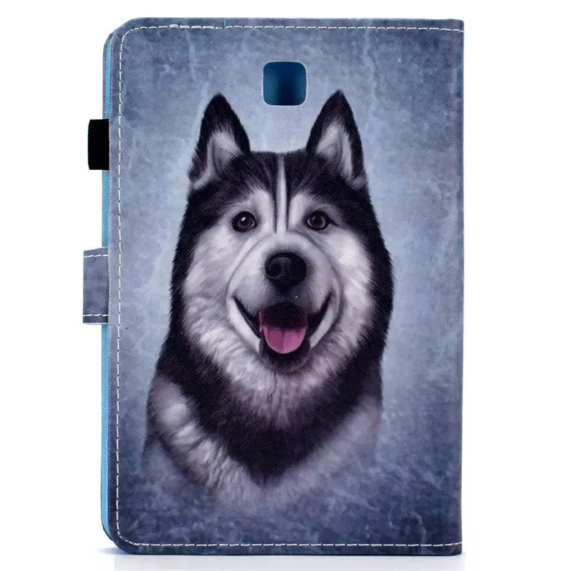 SM-T355 чехол для Samsung Galaxy Tab A 8,0 SM-T350 T355 P350 Smart Cover Funda модный мультяшный Кот планшет PU кожаный чехол-подставка