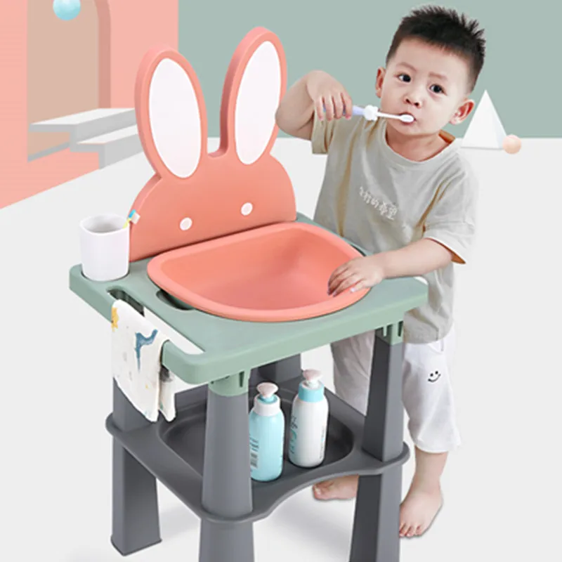 Экологичные детские шкафы Детские милые столы для умывания стол макияжа