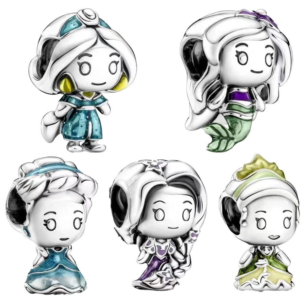 

Роскошные ювелирные изделия для девушек, двойные зеркальные классические бусины, женские серебряные браслеты 925 Совместимые с Pandora, модные ...