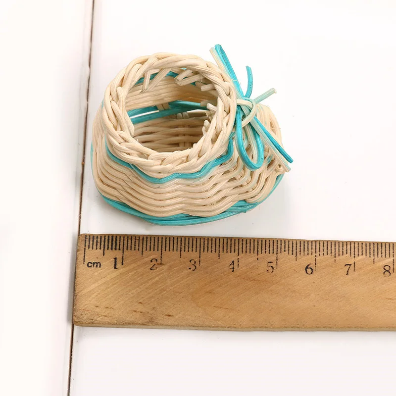 Креативная Милая Мини-обувь плетеные корзины для хранения модные украшения