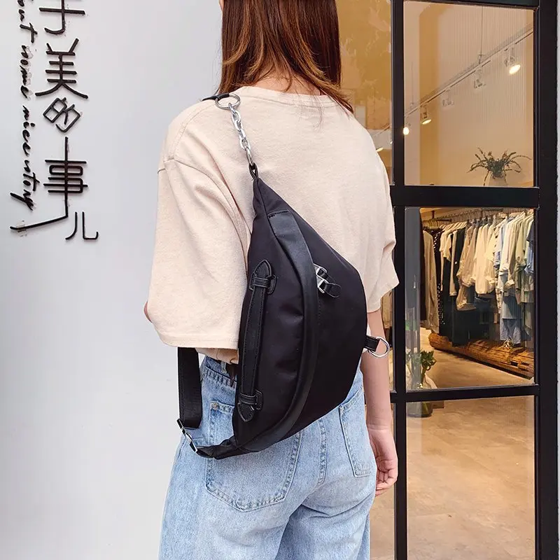 Женская поясная сумка Высококачественная нейлоновая Большая вместительная