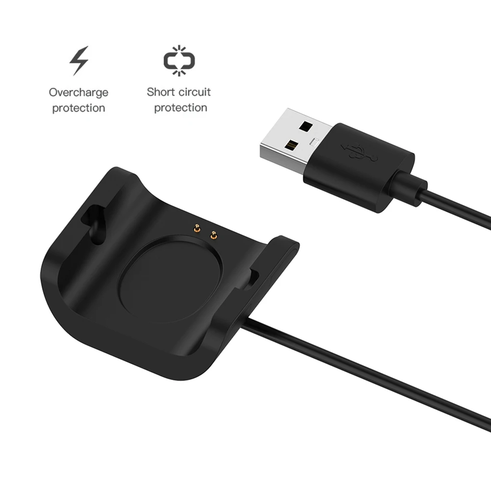 1m fast charging cable watches cord outdoor shopping ornaments for amazfit bip s a1805 a1916 smartwatch accessories free global shipping