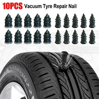 10pcs vacuum tyre repair nail for car trucks motorcycle scooter bike tire puncture repair tubeless rubber nails