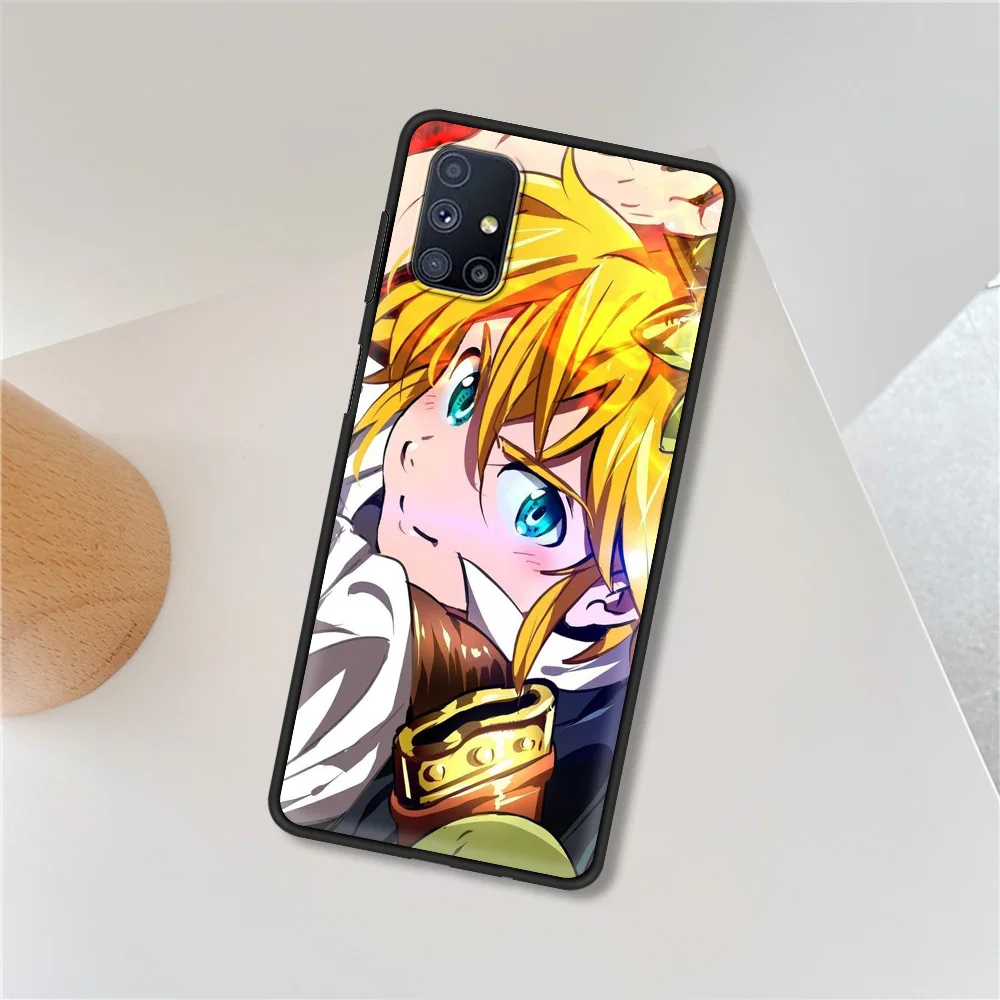 

Meliodas Anime Silicone Soft TPU Coque for Samsung Galaxy M01 M11 M21 M31 M31S M51 A7 A9 2018 Luxury Phone Case Cover