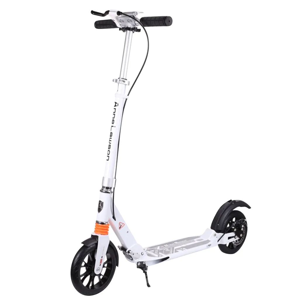 

Scooter for Adults Teens Kids Kick Scooter Easy Folding Lightweight Brake Pedal handbrake scooter adult scooter two-wheeled