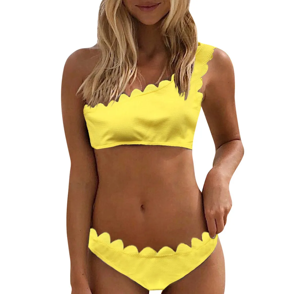 JAYCOSIN женский купальник комплект бикини модный сексуальный пуш ап с рисунком