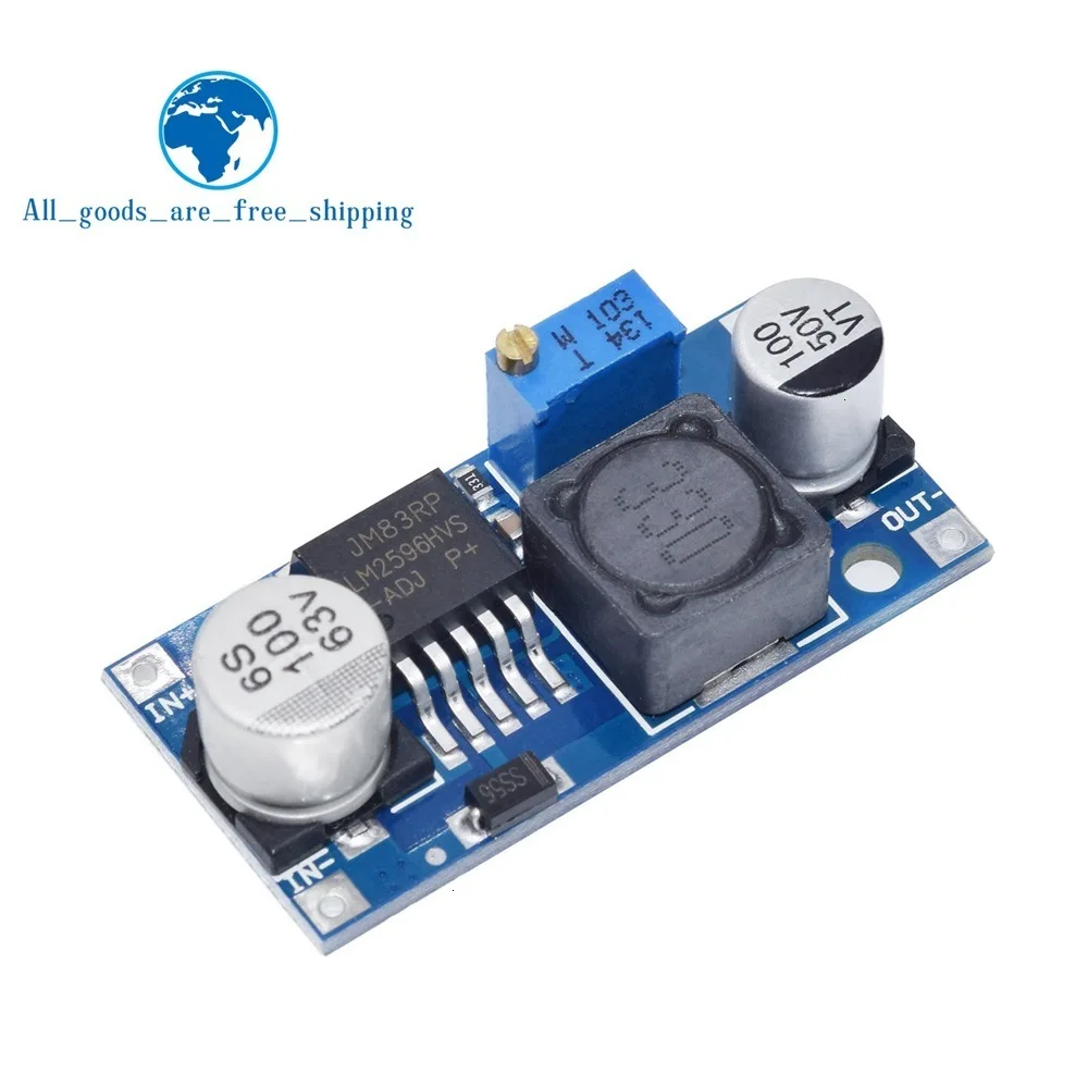 Высокое качество 3A Регулируемый DC-DC LM2596 LM2596S вход 4 V-35 V Выход 1,23 V-30 В постоянного тока dc понижающий Питание Регулятор модуль - Цвет: LM2596 HVS