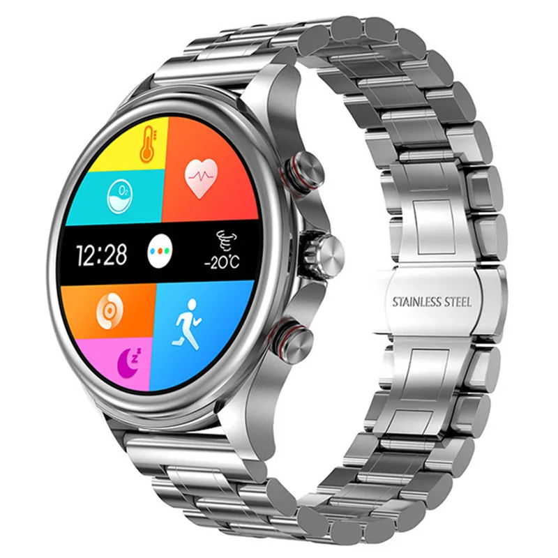 

MW One Smart Watch Men Bluetooth Call Music Player DIY Dials Smartwatch IP67 Waterproof Blood Pressure Oxygen Fitness Tracker