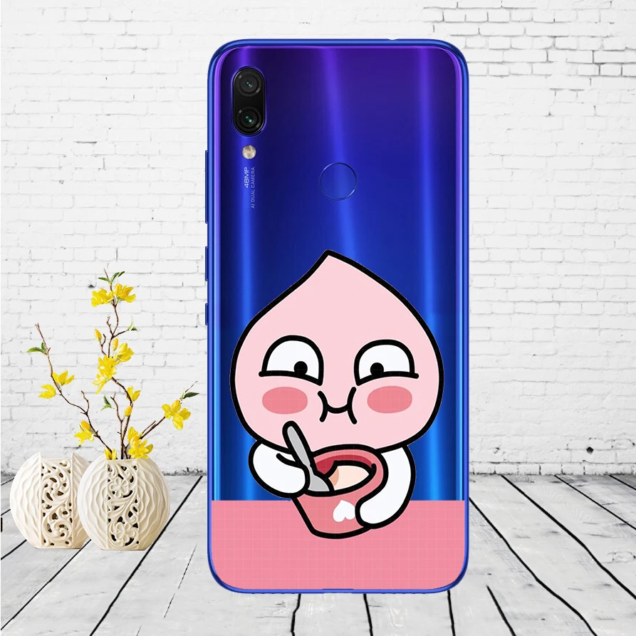 19 02SX чехол для Xiaomi Redmi Note 7, силиконовый чехол для Xiaomi Redmi Note 7, задняя крышка, чехол для Redmi Note 7, чехол для телефона - Цвет: 19