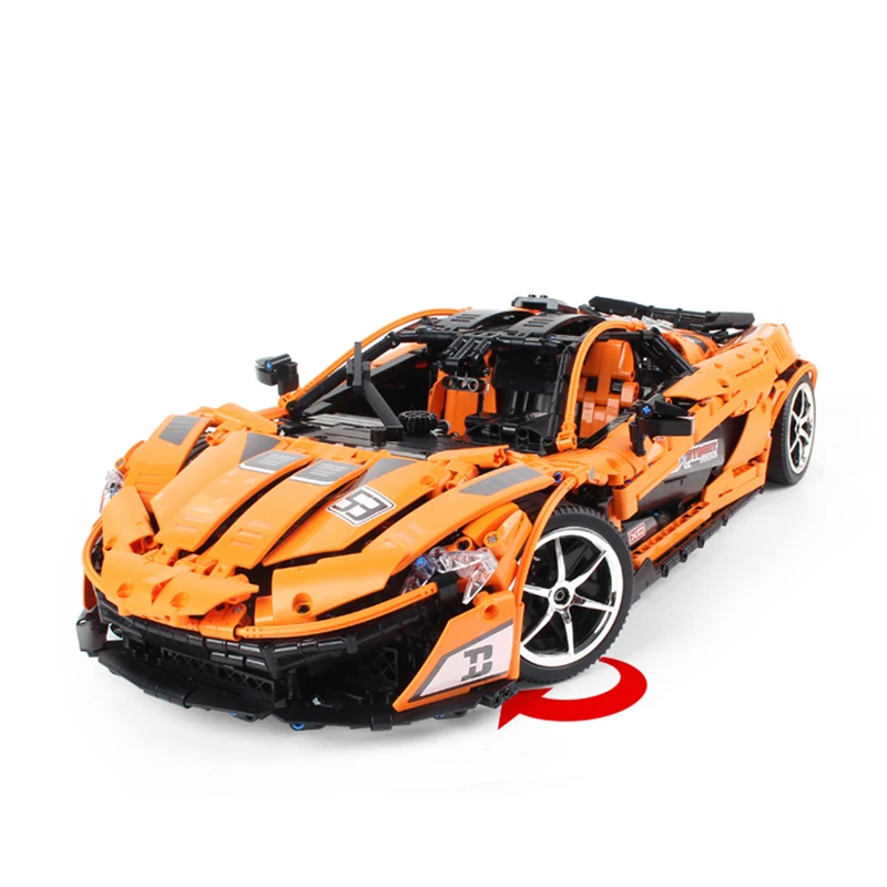 Новый Супер гоночный автомобиль модель Mclaren совместимый дизайн Voiture Moc 16015 IepinSet 20087