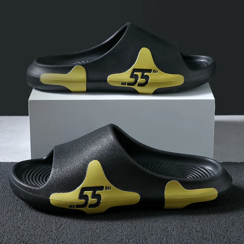 Летние женские и мужские тапки-шлепанцы крутые граффити пляжные шлепанцы