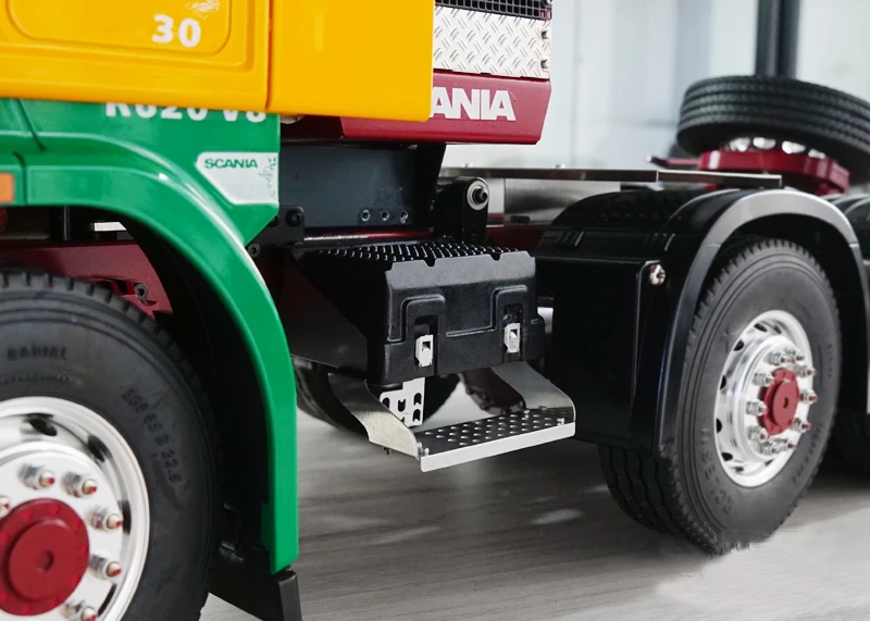 1 шт. 1/14 Scania грузовик G 6185 боковая педаль кузова R620 R470 металлические педали с