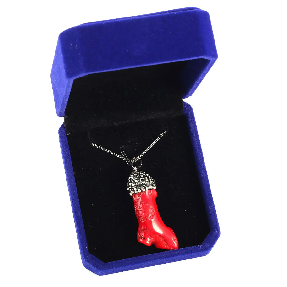 

High Quality Necklace Natural Coral Branch Pendant Necklace for Women Lady Romantic Love Jewelry Gifts