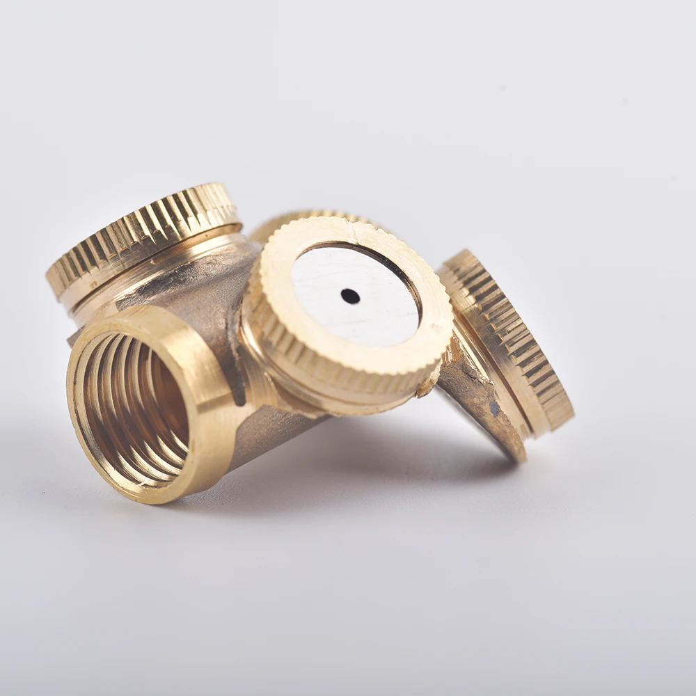 Латунная Распылительная насадка 1-8 отверстий 1/4 дюйма 1/2 3/4