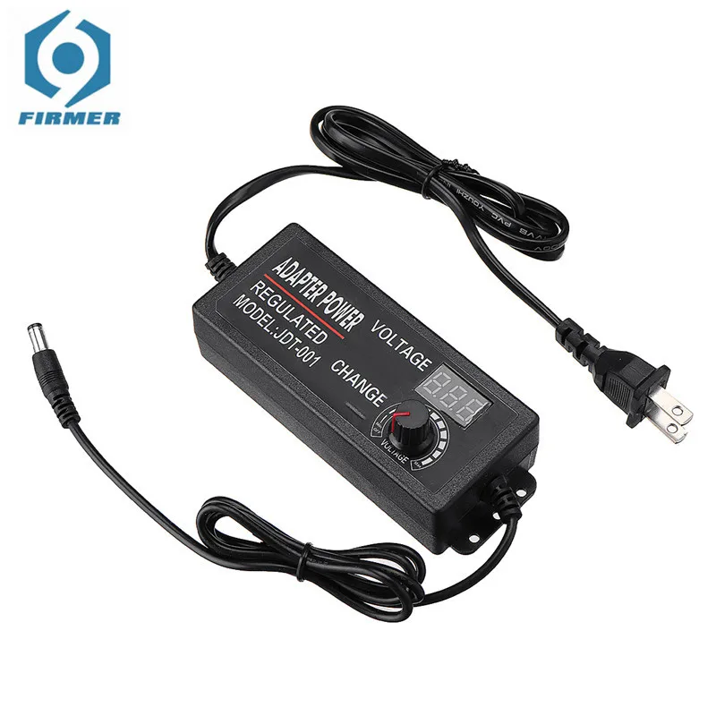 

Excellway 3-24V 3A 9-72W Dispay AC/DC Adapter Regulated Power Supply 12V DC Voltage Regulator Adapter
