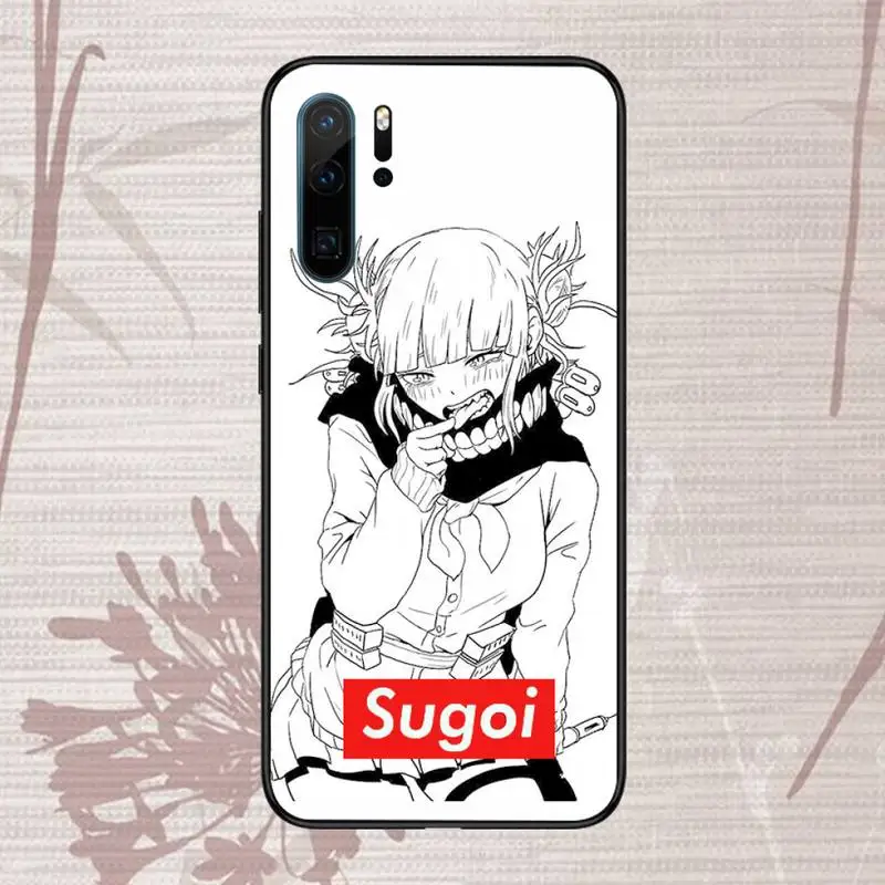 

Sugoi Senpai Anime Waifu Phone Case For Huawei P20 P30 P40 lite Pro P Smart 2019 Mate 10 20 Lite Pro Nova 5t