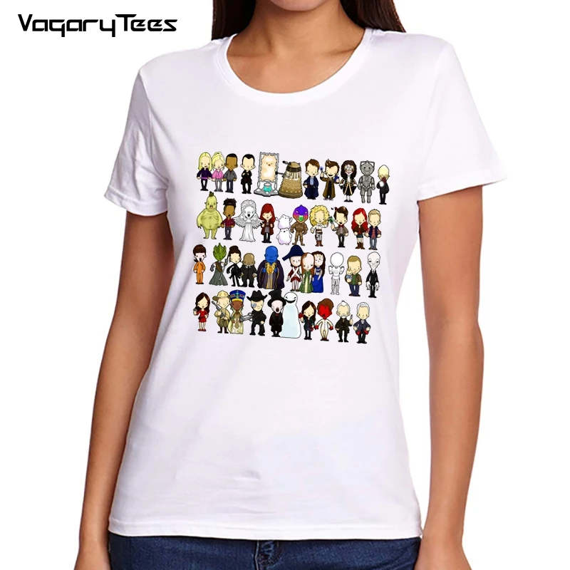 Футболка унисекс Доктор Кто дальки | Женская одежда