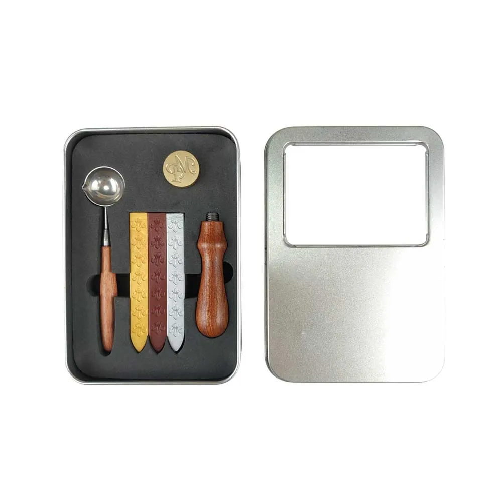 Винтажный герметизирующий воск дизайн логотипа на заказ или дизайнерские узоры