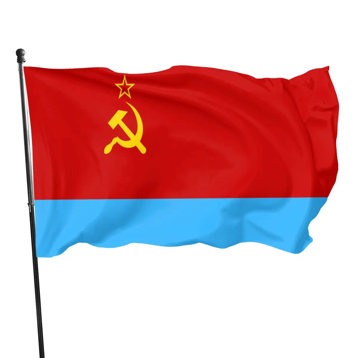 

Флаг Украинской Советской Социалистической Республики 90x150 см